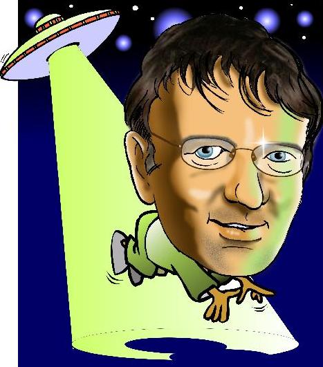 The Flying Saucer salesman